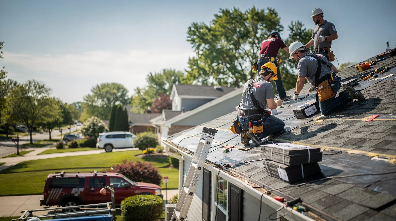 Roof Repair in Freeport, ME around you